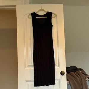 Rachel Zoe Classic Black Midi Dress